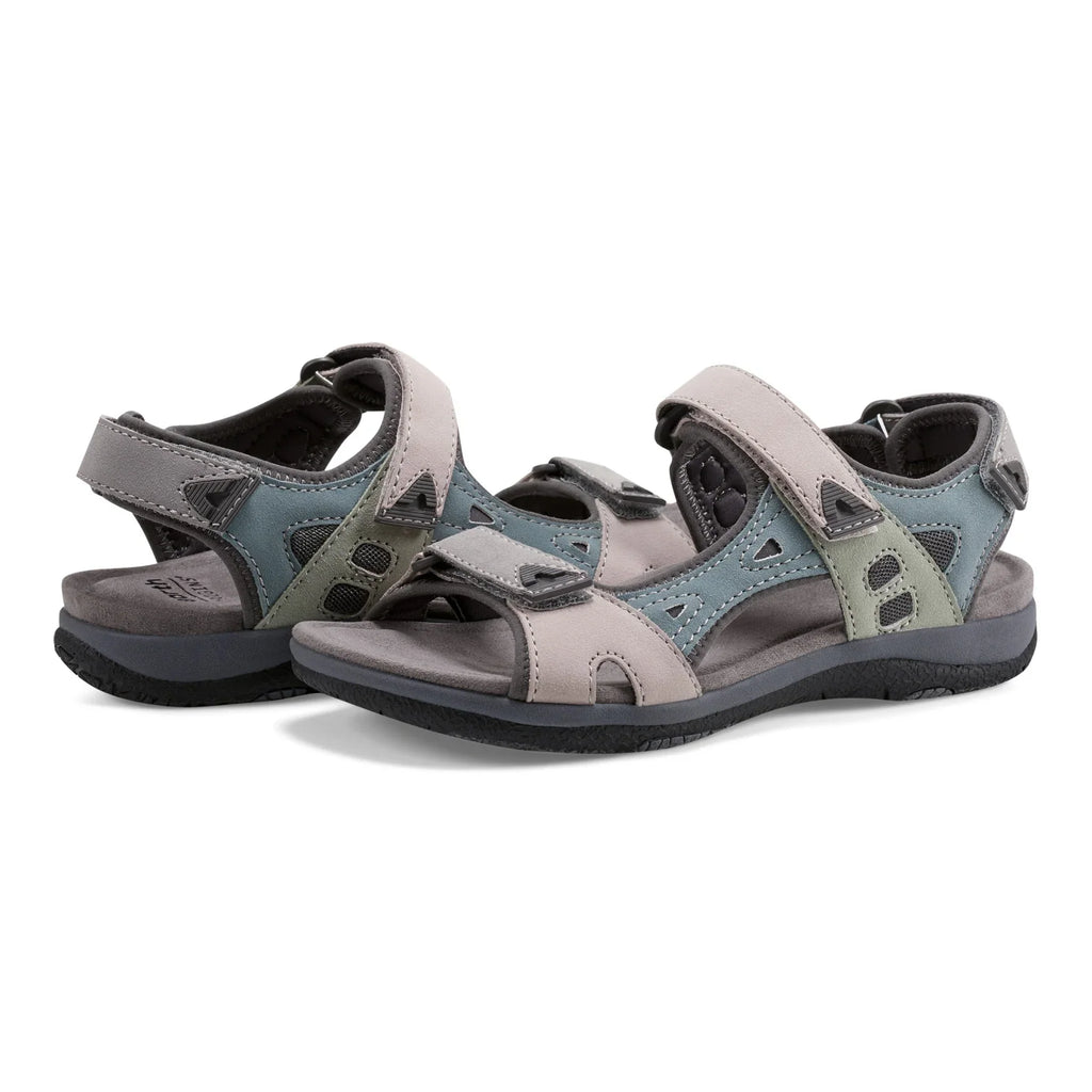 💝Last Day 50% OFF⭐Skylar Round Toe Lightweight Casual Flat Sandals, Pain-Relief Arch Support