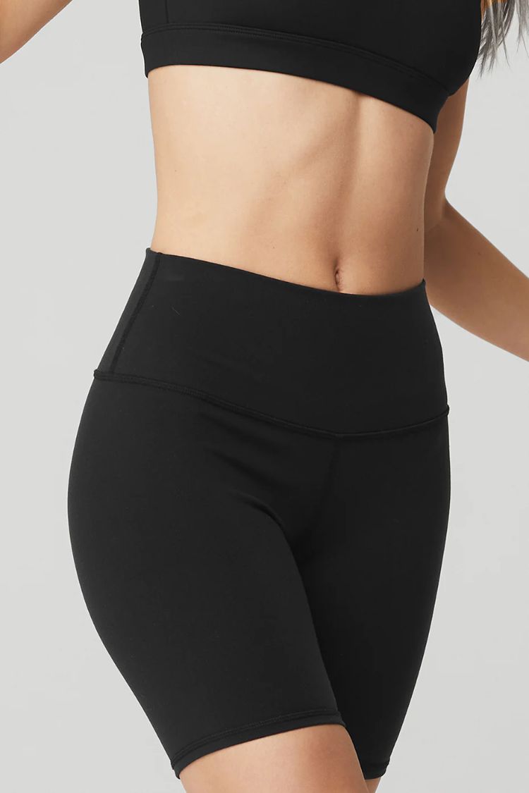 HIGH-WAIST BIKER SHORT